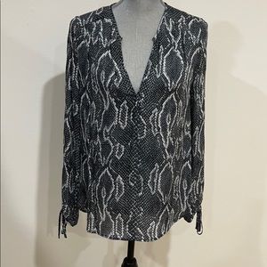 Haute Hippie 100% silk blouse
